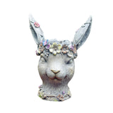 Maxbell Rabbit Shaped Flower Pot Decoration Succulent Pot for Farmhouse Office Shelf