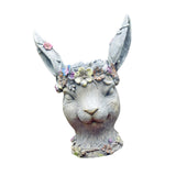 Maxbell Rabbit Shaped Flower Pot Decoration Succulent Pot for Farmhouse Office Shelf