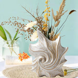 Maxbell Conch Shaped Flower Vase Floral Arrangement for Entrance Living Room Bedroom Paper Box Packaging