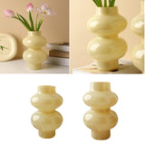 Maxbell Glass Hydroponic Vase Desktop Ornament for Entry Table, Kitchen, Study Decor Size S