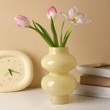 Maxbell Glass Hydroponic Vase Desktop Ornament for Entry Table, Kitchen, Study Decor Size S