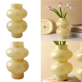 Maxbell Glass Hydroponic Vase Desktop Ornament for Entry Table, Kitchen, Study Decor Size S