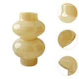 Maxbell Glass Hydroponic Vase Desktop Ornament for Entry Table, Kitchen, Study Decor Size L