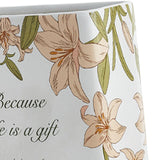 Maxbell Book Shaped Decorative Vase Artistic Flowerpot for Flowers Hallway Farmhouse Style C