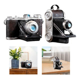 Maxbell Camera Statue Model Sculpture Resin Showcase Decorative Prop for Bar Friends 13.5cmx8cm