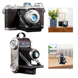 Maxbell Camera Statue Model Sculpture Resin Showcase Decorative Prop for Bar Friends 13.5cmx8cm