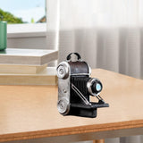 Maxbell Camera Statue Model Sculpture Resin Showcase Decorative Prop for Bar Friends 11cmx16cm