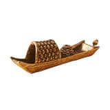 Maxbell Incense Holder Creative Ash Catcher Tray Box for Farmhouse Bookshelf Cabinet