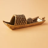 Maxbell Incense Holder Creative Ash Catcher Tray Box for Farmhouse Bookshelf Cabinet