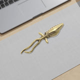 Maxbell Brass Squid Statue Copper Squid Collectible for Cabinet Living Room Tabletop