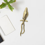 Maxbell Brass Squid Statue Copper Squid Collectible for Cabinet Living Room Tabletop