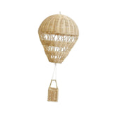 Maxbell Rattan Hot Air Balloon Backdrop Wall Decor for Office Wedding Party