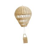 Maxbell Rattan Hot Air Balloon Backdrop Wall Decor for Office Wedding Party