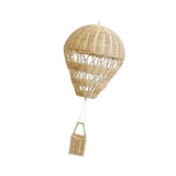 Maxbell Rattan Hot Air Balloon Backdrop Wall Decor for Office Wedding Party