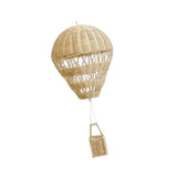 Maxbell Rattan Hot Air Balloon Backdrop Wall Decor for Office Wedding Party