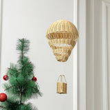 Maxbell Rattan Hot Air Balloon Backdrop Wall Decor for Office Wedding Party