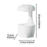 Maxbell Essential Oil Diffuser 800ml Kitchen Gift Anti Gravity Humidifier Water Drip White