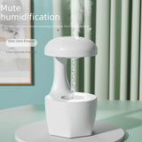 Maxbell Essential Oil Diffuser 800ml Kitchen Gift Anti Gravity Humidifier Water Drip White