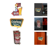 Maxbell Bar Light up Signs Wall Sign Home Living Room Cafe Kitchen Easy Setup Plaque Beer Bar