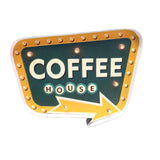 Maxbell Bar Light up Signs Wall Sign Home Living Room Cafe Kitchen Easy Setup Plaque Coffee House