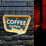Maxbell Bar Light up Signs Wall Sign Home Living Room Cafe Kitchen Easy Setup Plaque Coffee House