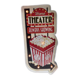 Maxbell Bar Light up Signs Wall Sign Home Living Room Cafe Kitchen Easy Setup Plaque Popcorn