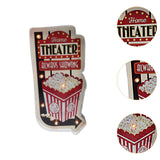 Maxbell Bar Light up Signs Wall Sign Home Living Room Cafe Kitchen Easy Setup Plaque Popcorn