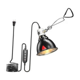 Maxbell Reptile Light Shade Fixture Lamp Cover for Tortoises Bearded Dragons Basking