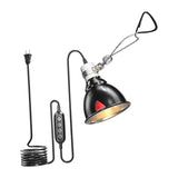 Maxbell Reptile Light Shade Fixture Lamp Cover for Tortoises Bearded Dragons Basking