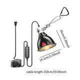 Maxbell Reptile Light Shade Fixture Lamp Cover for Tortoises Bearded Dragons Basking