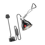 Maxbell Reptile Light Shade Fixture Sturdy E27 Lamp Holder for Turtles Snake Basking