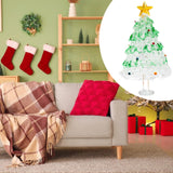 Maxbell Christmas Tree Figurine Sculpture Christmas Decoration for Home Office Party Style A