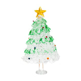 Maxbell Christmas Tree Figurine Sculpture Christmas Decoration for Home Office Party Style A