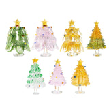 Maxbell Christmas Tree Figurine Sculpture Christmas Decoration for Home Office Party Style A