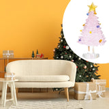 Maxbell Christmas Tree Figurine Sculpture Christmas Decoration for Home Office Party Style B