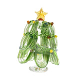 Maxbell Christmas Tree Figurine Sculpture Christmas Decoration for Home Office Party Style D