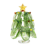 Maxbell Christmas Tree Figurine Sculpture Christmas Decoration for Home Office Party Style D
