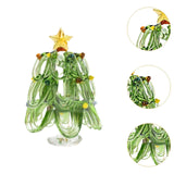 Maxbell Christmas Tree Figurine Sculpture Christmas Decoration for Home Office Party Style D