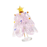 Maxbell Christmas Tree Figurine Sculpture Christmas Decoration for Home Office Party Style E