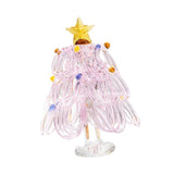 Maxbell Christmas Tree Figurine Sculpture Christmas Decoration for Home Office Party Style E