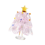 Maxbell Christmas Tree Figurine Sculpture Christmas Decoration for Home Office Party Style E