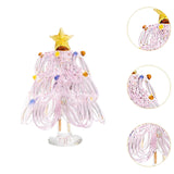 Maxbell Christmas Tree Figurine Sculpture Christmas Decoration for Home Office Party Style E
