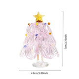 Maxbell Christmas Tree Figurine Sculpture Christmas Decoration for Home Office Party Style E