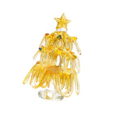 Maxbell Christmas Tree Figurine Sculpture Christmas Decoration for Home Office Party Style F