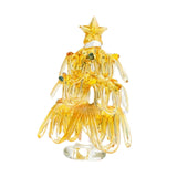 Maxbell Christmas Tree Figurine Sculpture Christmas Decoration for Home Office Party Style F