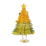 Maxbell Christmas Tree Figurine Sculpture Christmas Decoration for Home Office Party Style G