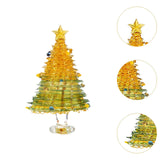 Maxbell Christmas Tree Figurine Sculpture Christmas Decoration for Home Office Party Style G
