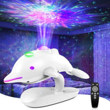 Maxbell Star Projector Dolphin Shape Decorative for Couple Bedroom Gaming Room Decor