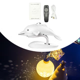 Maxbell Star Projector Dolphin Shape Decorative for Couple Bedroom Gaming Room Decor