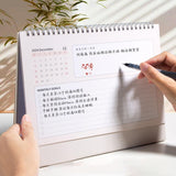 Maxbell 2025 Year Desk Stand up Calendar Daily Monthly Planner for Bedroom Versatile
